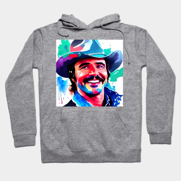 Burt Reynolds Hoodie by Sobalvarro